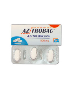 AZITROBAC 500 MG CAJA X 3 TABS