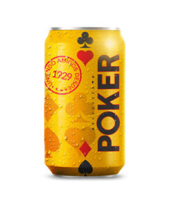 CERVEZA POKER LATA X 330 ML