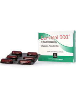 LARVISOL 500 MG CAJA X 6 TABS