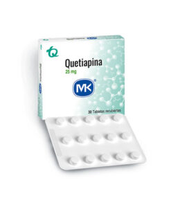 QUETIAPINA  25 MG MK ** CAJA X 30 TABS