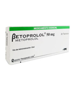BETOPROLOL  50 MG CAJA X 30 TAB