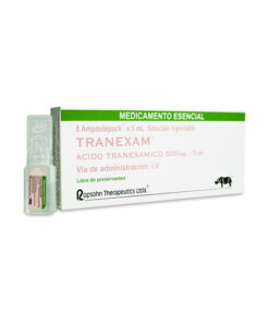 TRANEXAM 5 ML CAJA X 8 AMP