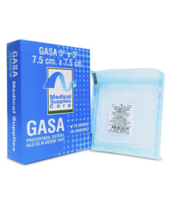 GASA ESTERIL 7.5X7.5 CM MEDICAL SUP X 12 S/S