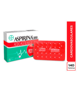 ASPIRINA 100 MG CAJA X 140 TAB