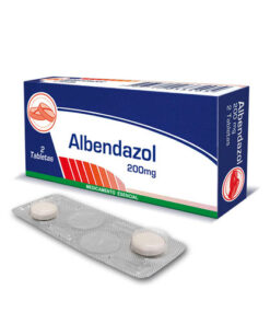 ALBENDAZOL 200 MG COASP CAJA X 2 TABS