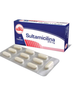 SULTAMICILINA 375 MG COASP CAJA X 10 TABS