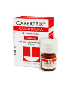 CABERTRIX 0.50 MG ** CAJA X 4 COMP