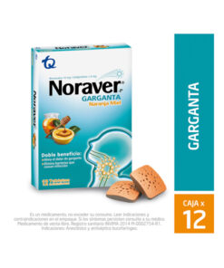 NORAVER P NARANJA/MIEL CAJA X 12 TABS