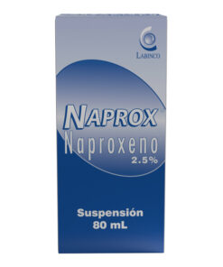 NAPROX 2.5% SUSP. FCO X 80 ML