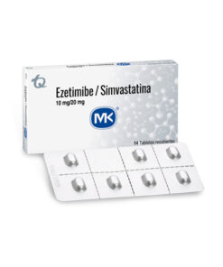EZETIMIBA/SIMV 10/20 MG MK CAJA X 14 TABS