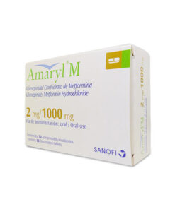 AMARYL M 2/1000 MG CAJA X 32 COMP