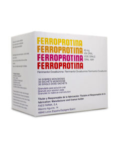 FERROPROTINA 40 MG CAJA X 30 S/S