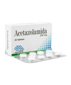 ACETAZOLAMIDA 250 MG COLMED CAJA X 30 TABS