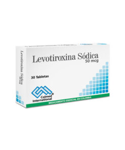 LEVOTIROXINA  50 MCG COLMED CAJA X 30 TABS