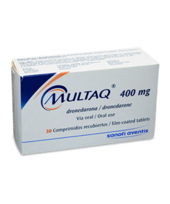 MULTAQ 400 MG CAJA X 30 COMP