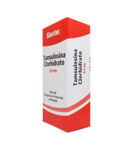 TAMSULOSINA 0.4 MG GENFAR CAJA X 30 CAPS