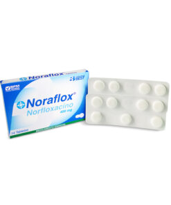 NORAFLOX 400 MG CAJA X 14 TABS