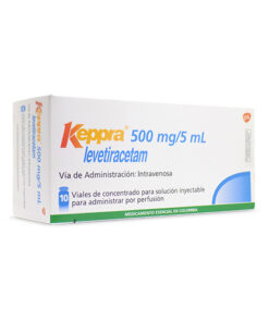 KEPPRA SOL INY CAJA X 10 VIAL