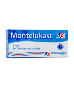MONTELUKAST  5 MG A.G. CAJA X 10 TABS