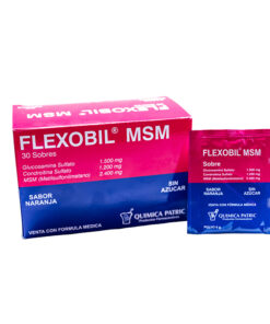FLEXOBIL MSM NARANJA CAJA X 30 S/S