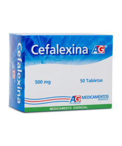 CEFALEXINA 500 MG A.G. CAJA X 50 TABS