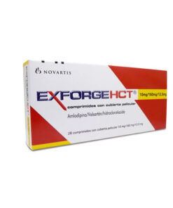 EXFORGE HCT 10/160/12.5 MG ** CAJA X 28 COMP