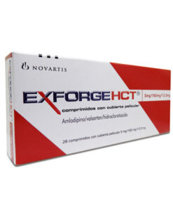 EXFORGE HCT 5/160/12.5 MG ** CAJA X 28 COMP