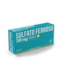 SULFATO FERROSO 300 MG LAPROFF CAJA X 300 TABS