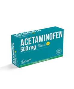 ACETAMINOFEN 500 MG LAPROFF CAJA X 300 TABS