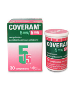 COVERAM  5/5 MG ** FCO X 30 COMP