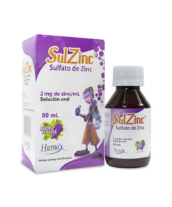 SULZINC 2MG/ML SOL. ORAL FCO X 80 ML