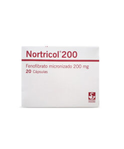 NORTRICOL 200 MG CAJA X 20 CAPS
