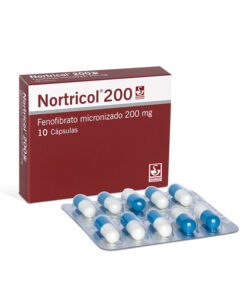 NORTRICOL 200 MG CAJA X 10 CAPS