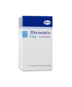 DETRUSITOL SR 4 MG FCO X 30 CAPS