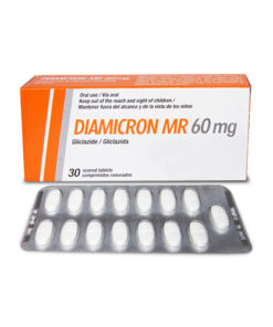 DIAMICRON MR 60 MG ** CAJA X 30 TABS
