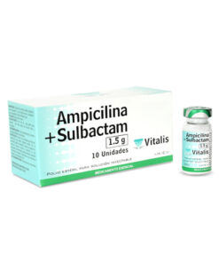 AMPICILINA + SULBACTAM VITALIS CAJA X 1 VIAL