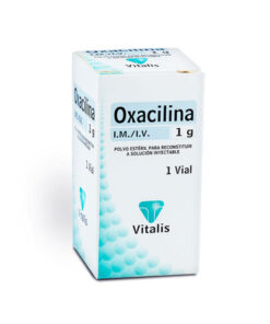 OXACILINA 1 GR VITALIS CAJA X 1 AMP