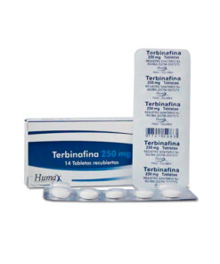 TERBINAFINA 250 MG HUMAX CAJA X 14 TABS