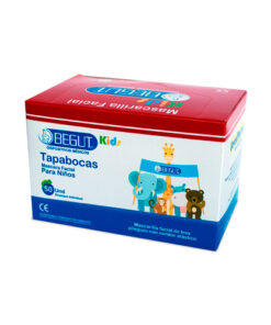 TAPABOCAS BEGUT NINOS CAJA X 50 UND