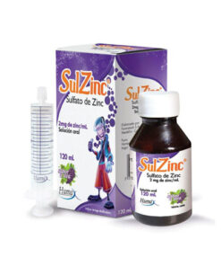 SULZINC 2MG/ML SOL. ORAL FCO X 120 ML