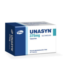UNASYN 375 MG CAJA X 20 TABS