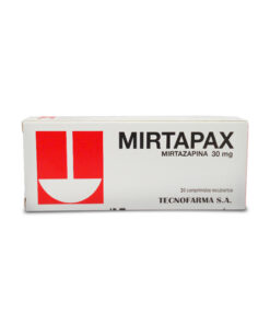 MIRTAPAX 30 MG CAJA X 30 COMP