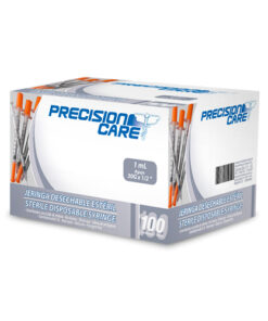 JERINGA PRECISION INSULINA T/NARANJA 1 ML