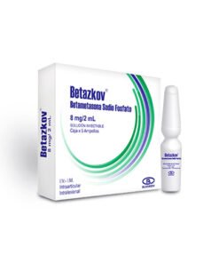 BETAZKOV 8 MG/2ML (BETAMETASONA) CAJA X 5 AMPS