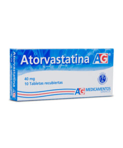 ATORVASTATINA 40 MG A.G. CAJA X 10 TABS