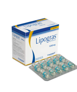 LIPOGRAS 120 MG CAJA X 30 CAPS
