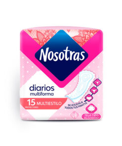 PROTECTORES NOSOTRAS MULTIESTILO PQTE X 15 UNDS