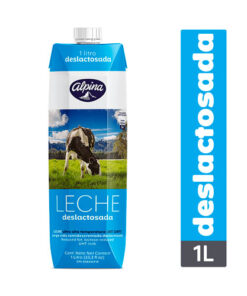 LECHE LIQ. ALPINA UHT DESLACT CAJA X 1 LITRO