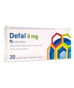 DEFAL  6 MG ** CAJA X 20 COMP