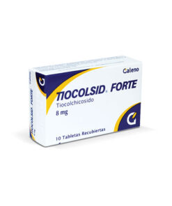 TIOCOLSID FORTE 8 MG CAJA X 10 TABS